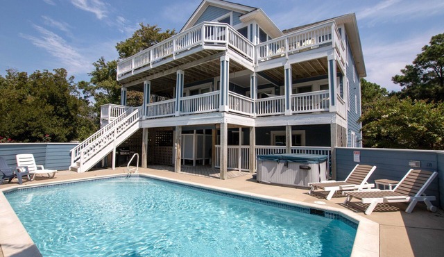 Soundfront, Private Pool, Pier, Pool table, MS18, Eventide