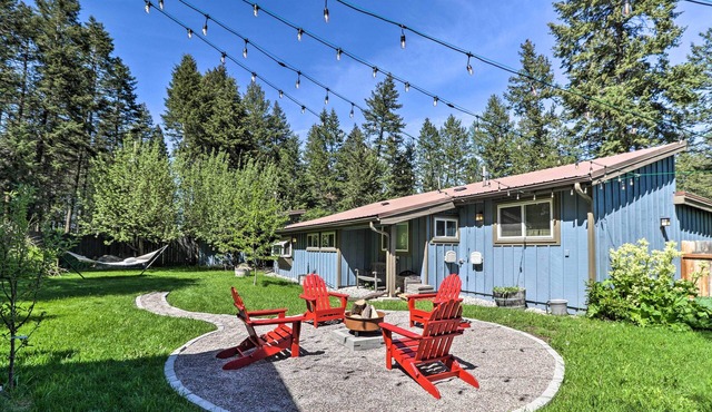 Spacious Whitefish Getaway: Hike, Ski, Bike & More