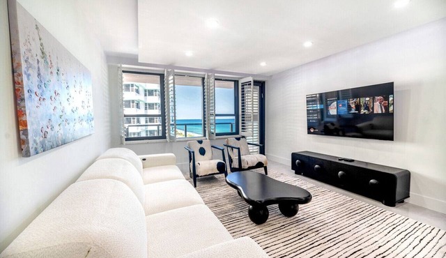 Steps to the Beach | 3BR 2BA Condo | Resort Perks & Ocean Glimpse 1406