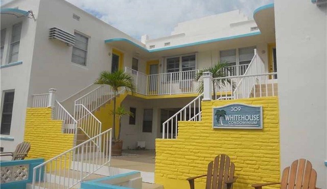 Steps to the famous Hollywood Beach Sand and Broadwalk