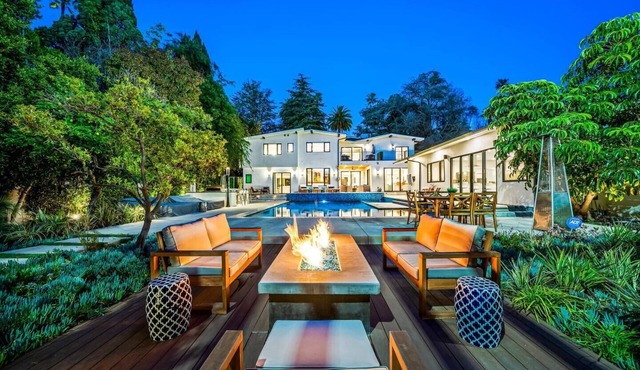The Beverly Hills Estate & Tennis Court