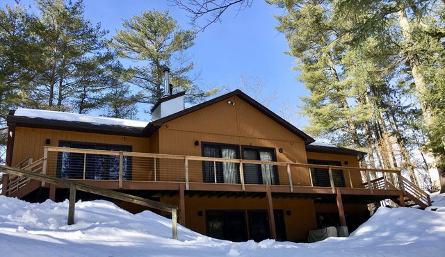 The Roost, a lakefront 4 season home in the Adirondack Mountains