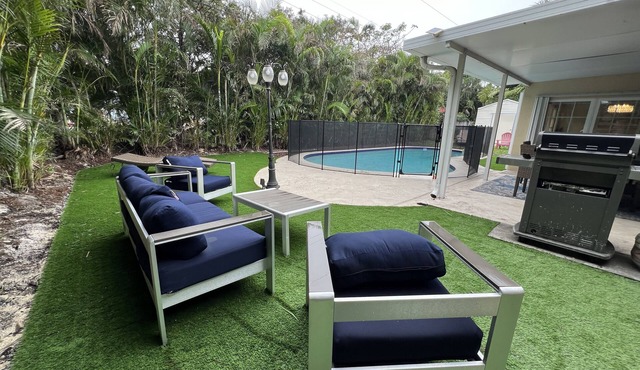 The Terrace at the cove with with heated pool
