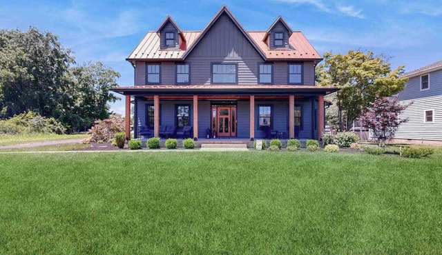 Town of Lewes home with private pool, patio and balcony