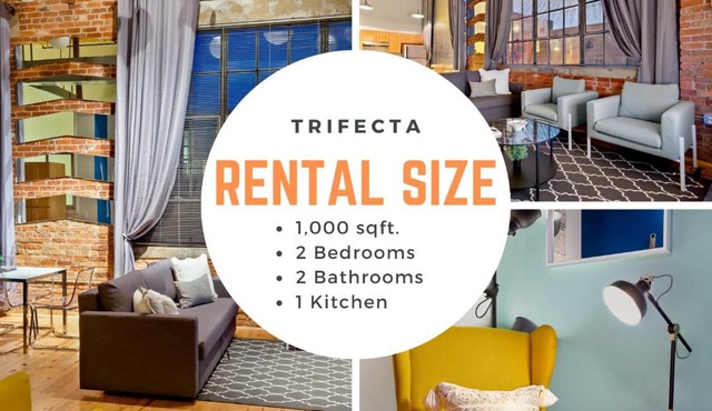 Trifecta Historic Brick 2BR Getaway Superhost in Durham