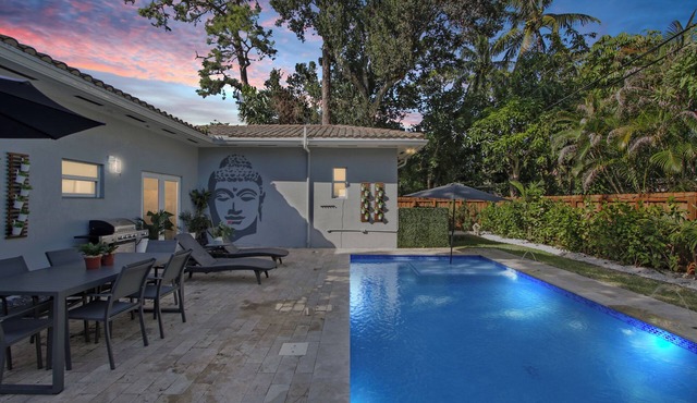Tropical Oasis, Heated Pool, Near Las Olas Beach