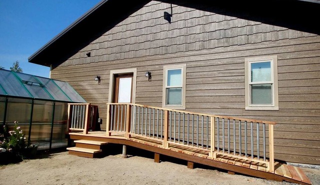 Upper Level Ranch Accommodation for Glamping in Montana