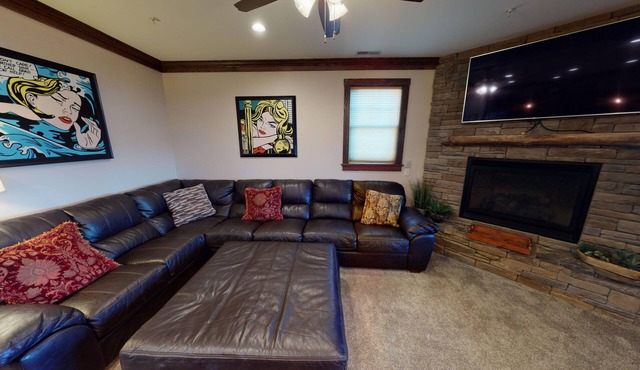 Vibrant 8BR Retro Rendezvous with Game Room by RedAwning