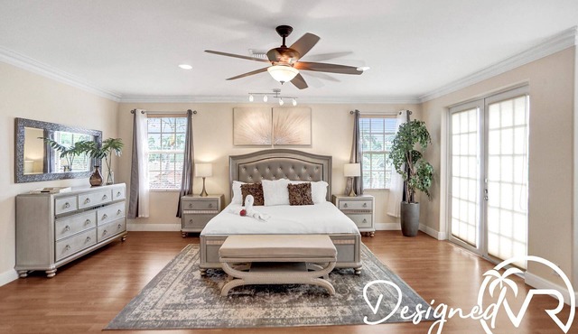 Walk to Beach 4BR Home w/Heated POOL & Game Room!