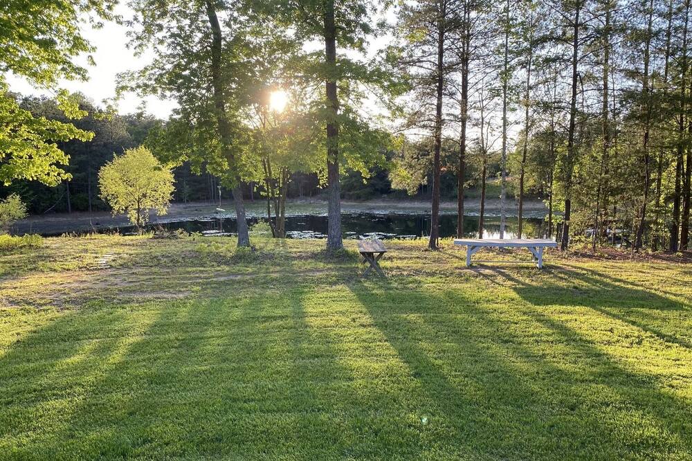Ruther Glen Cottage | Stay and Play! Country Cottage Getaway with PRIVATE 3 Acre Swimming Pond