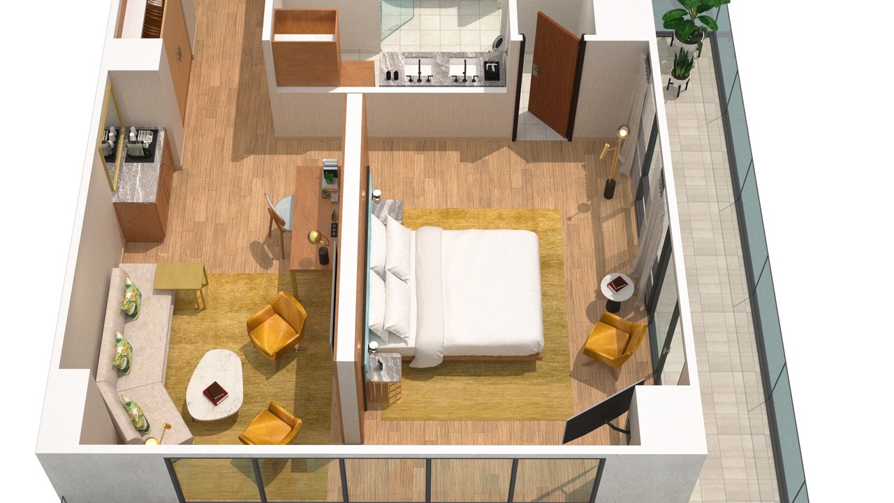 Photo of Patio Balcony in Downtown Fort Lauderdale