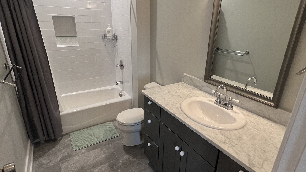 Photo of Bathroom in White Stone