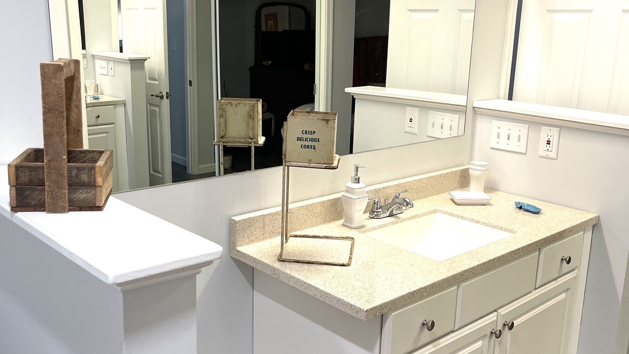 Photo of Bathroom in Caine Woods