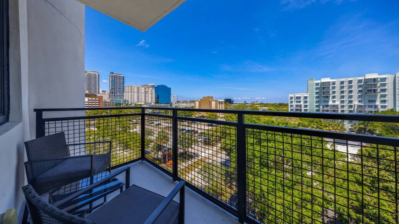 Photo of Patio Balcony in Downtown Fort Lauderdale