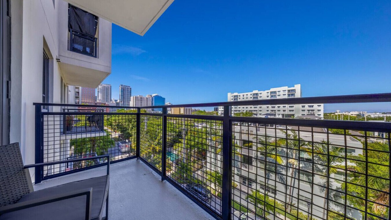 Photo of Patio Balcony in Downtown Fort Lauderdale