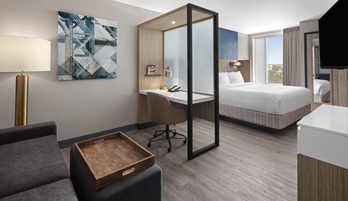 Suite, Multiple Beds, City View