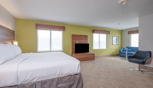 Suite, 1 King Bed with Sofa bed, Accessible (Mobility, Accessible Tub)