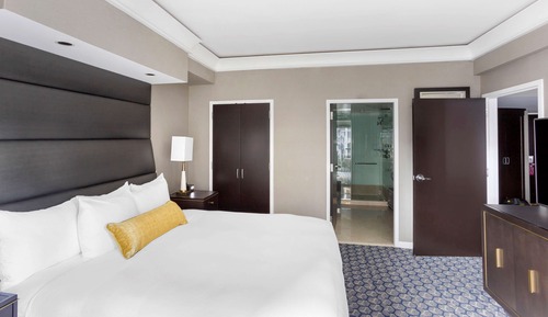 1 Bdrm King Ste Hearing Access Roll in Shwer