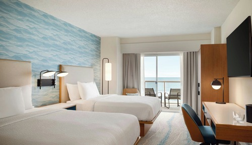 Room, 2 Queen Beds, Balcony, Oceanfront (Oceanfront View)