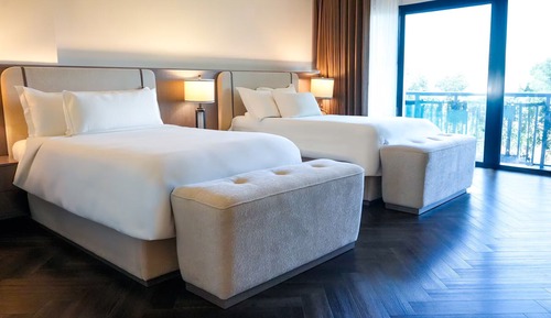 Deluxe Room, 2 Double Beds, Non Smoking