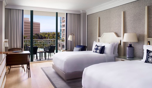 Bay View Double, Guest room, 2 Double, Bay view, High floor, Balcony