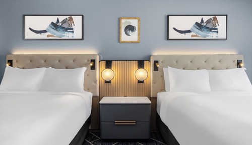 Standard Room, 2 Queen Beds, Accessible Bathtub, Non Smoking (Communication, Mobility)