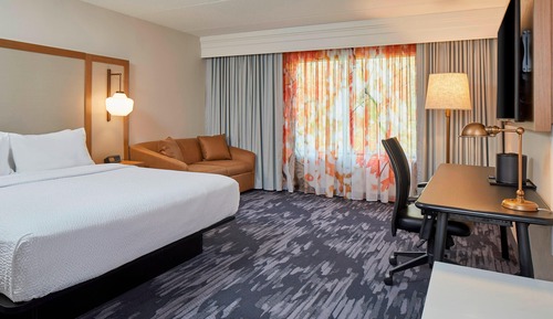 Room, 1 King Bed, Hearing Accessible (Accessible Bathtub)