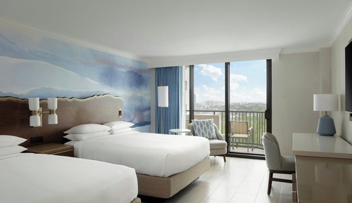 Deluxe Room, 2 Double Beds, Balcony (View)