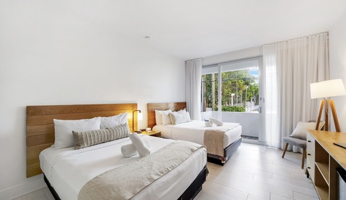 Superior Room, 2 Double Beds, Balcony (Self check)