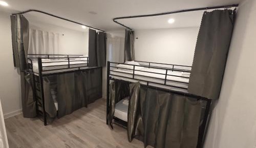 Bunk Bed in Female Dormitory Room  