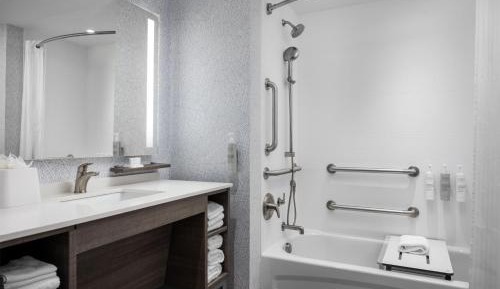 King Studio Suite with Bath Tub - Mobility and Hearing Accessible 