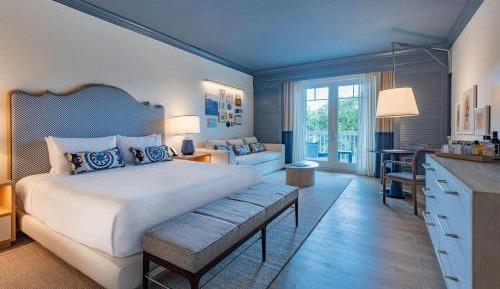 King Room with Balcony and Pool View