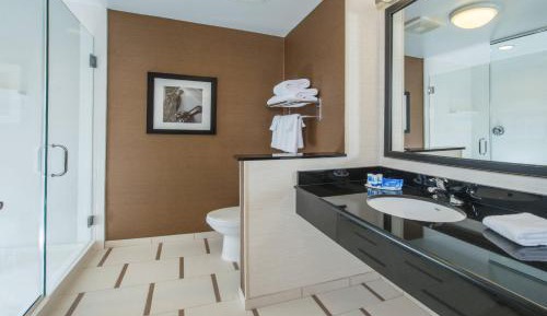 Studio with King Bed, Bathtub and Sofa Bed - Mobility Access