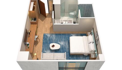 Lauderdale Studio with Sofa Bed 