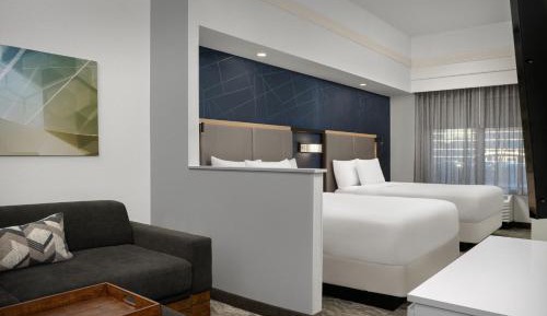 Queen Suite with Two Queen Beds and Trundle Sofa
