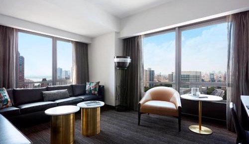 Water View Suite, 1 Bedroom 2 room Suite, 1 King, Sofa bed