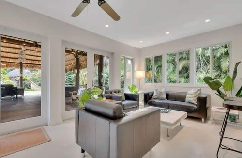 Biscayne Park House | Tropical Bliss 4-Bed Oasis w/Heated Pool and BBQ