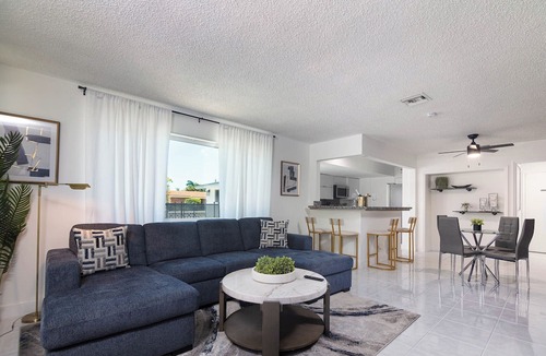 Coral Ridge Isles Apartment | Blue Oasis · Pool · Beach · Las Olas · Hard Rock Stadium · MAJOR INTERNATIONAL SPORTING EVENT 2026 · Sleeps 7